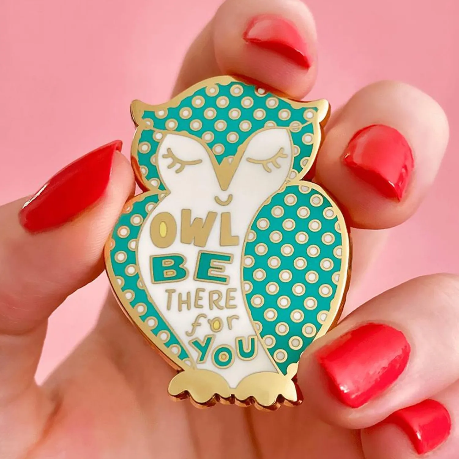 Owl Be There For You Enamel Pin^Erstwilder Best