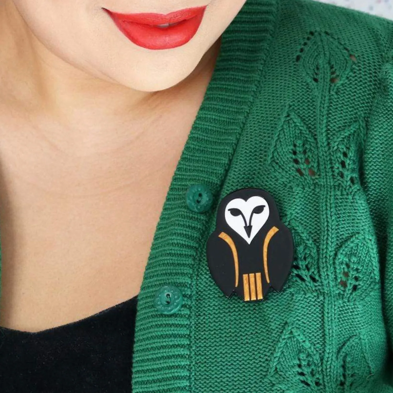 Owl Ornamental Brooch^Erstwilder Sale