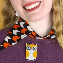 Owl-O-Ween Brooch^Erstwilder Online