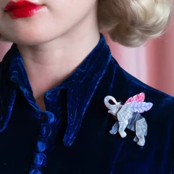 Pachyderm Dream Brooch^Erstwilder Clearance