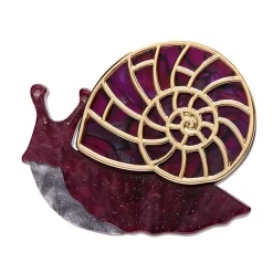 Painted Shell Brooch^Erstwilder Outlet