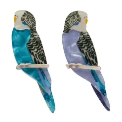 Pair O' Keets Brooch Set^Erstwilder New