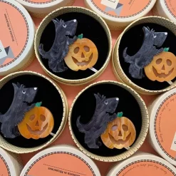Patch The Pumpkin Pup Brooch^Erstwilder Best