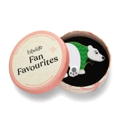 Paulo The Polar Bear Brooch^Erstwilder Hot
