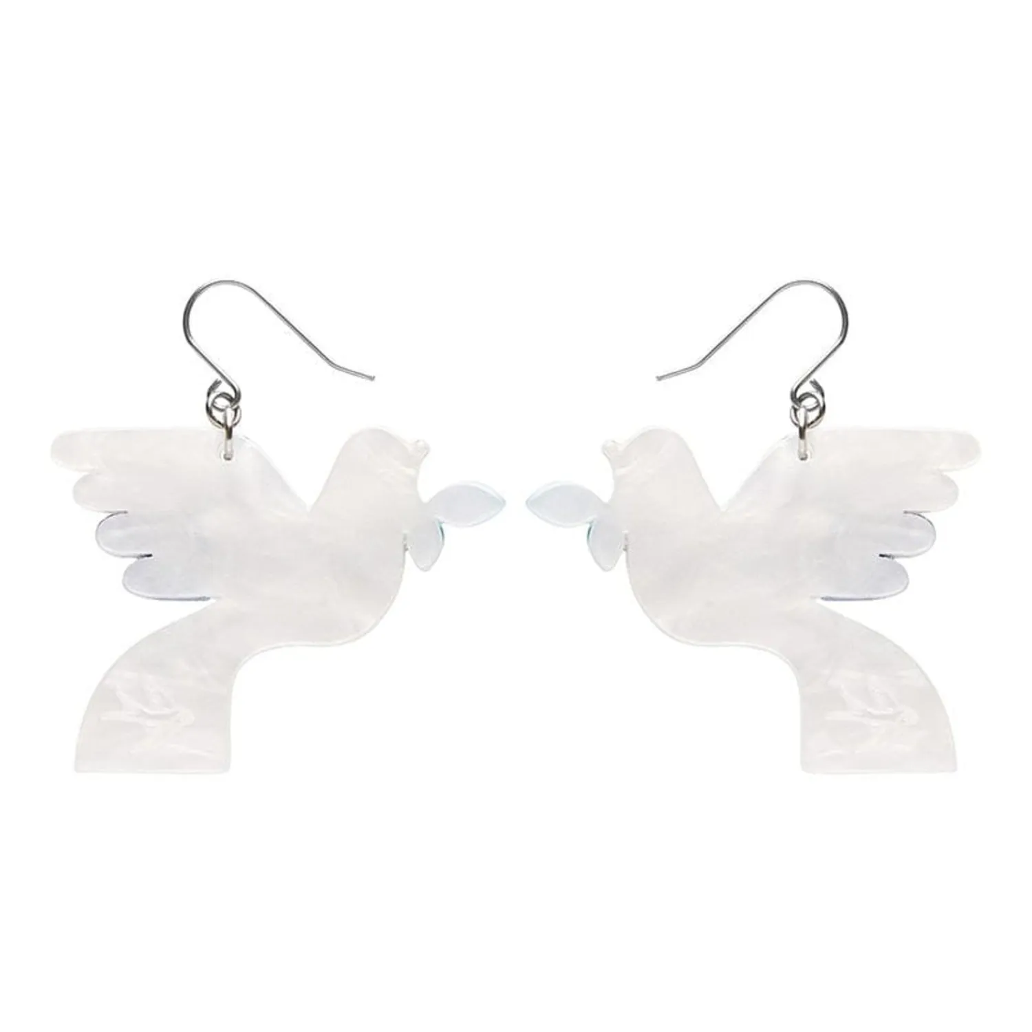 Peace & Love Drop Earrings^Erstwilder