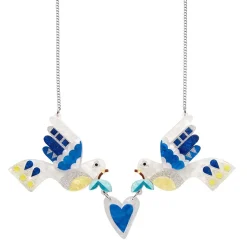 Peace & Love Necklace^Erstwilder Outlet