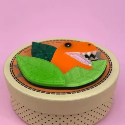 Peak-A-Saurus Rex Brooch^Erstwilder Online
