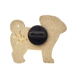 Pebbles The Progressive Pug Enamel Pin^Erstwilder