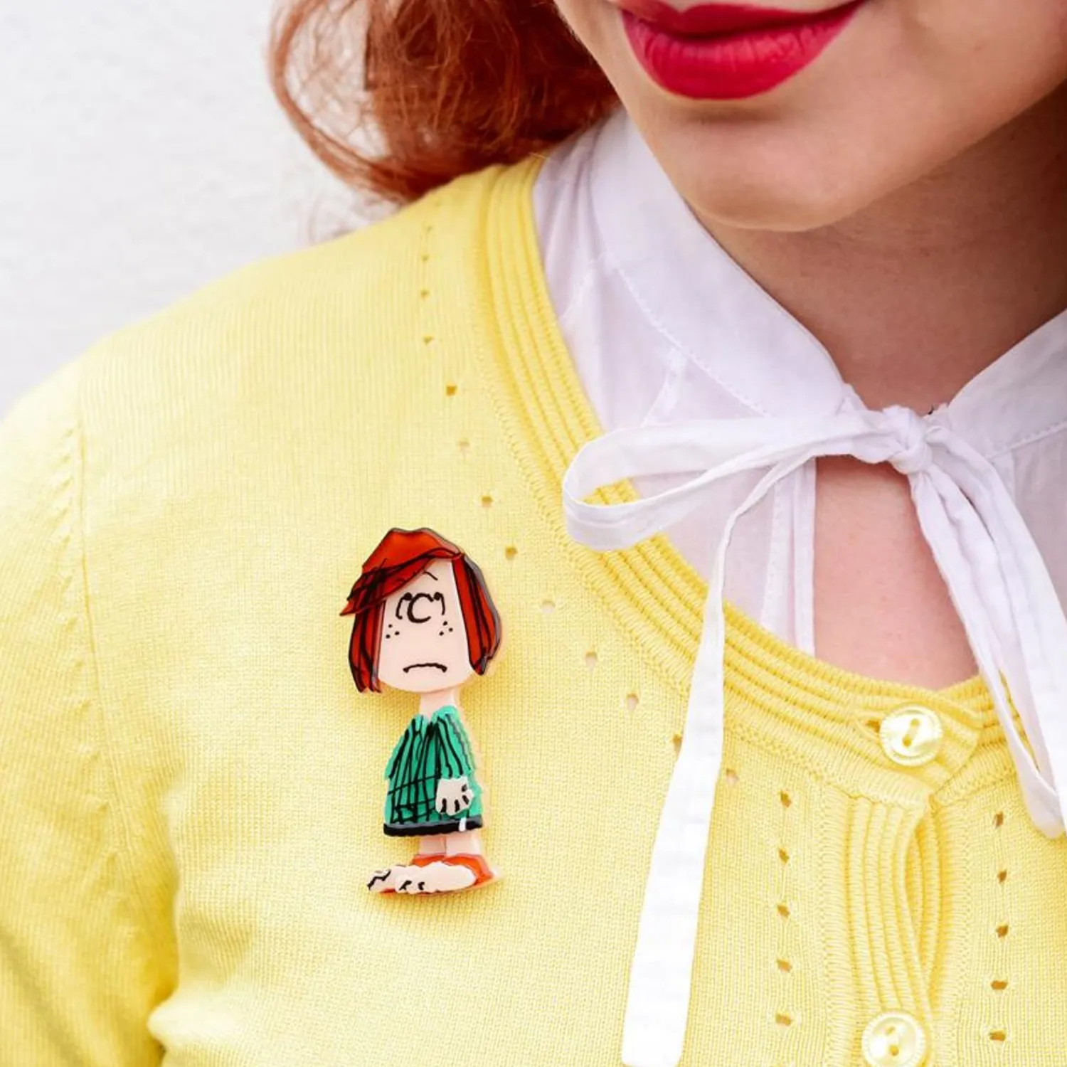 Peppermint Patty Brooch^Erstwilder Sale