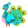 Percy The Peacock Brooch^Erstwilder Clearance