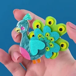 Percy The Peacock Brooch^Erstwilder Clearance