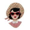 Picnic Portrait Brooch^Erstwilder