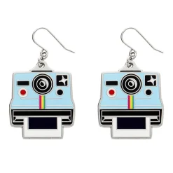 Picture Of Us Enamel Drop Earrings^Erstwilder Sale