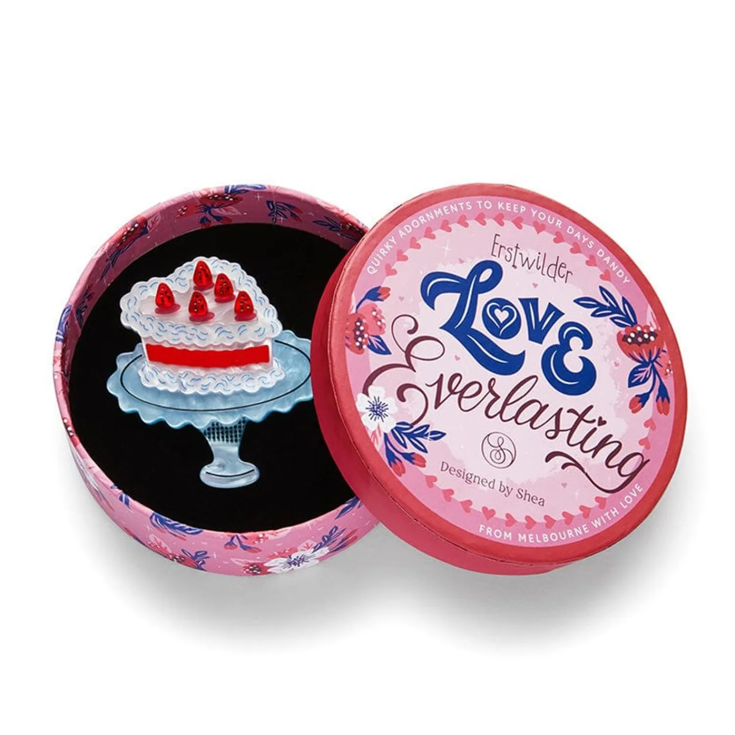 Piece Of Cake Brooch^Erstwilder New