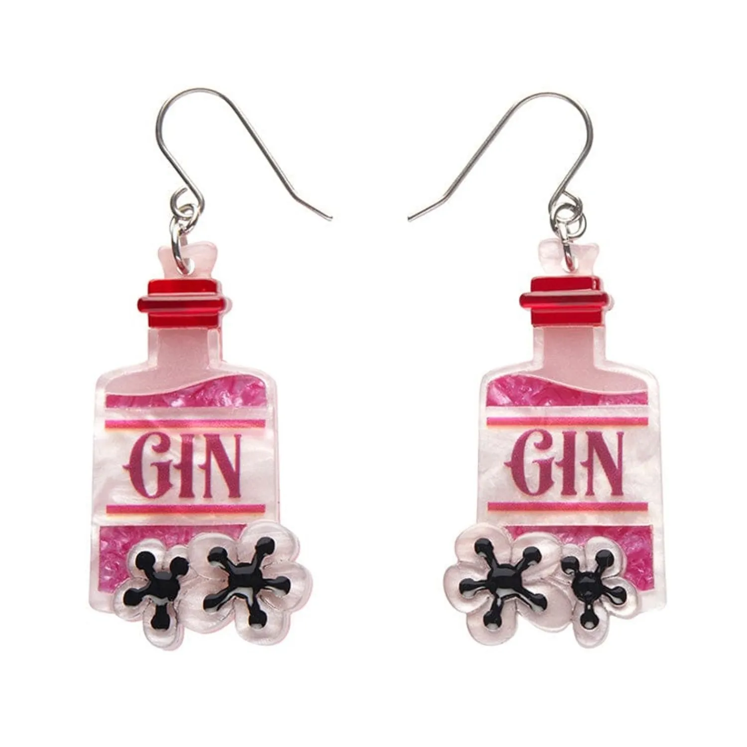 Pink Gin Party Drop Earrings^Erstwilder Sale