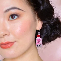 Pink Gin Party Drop Earrings^Erstwilder Sale