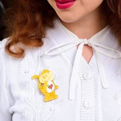 Playful Heart Monkey Brooch^Erstwilder Online