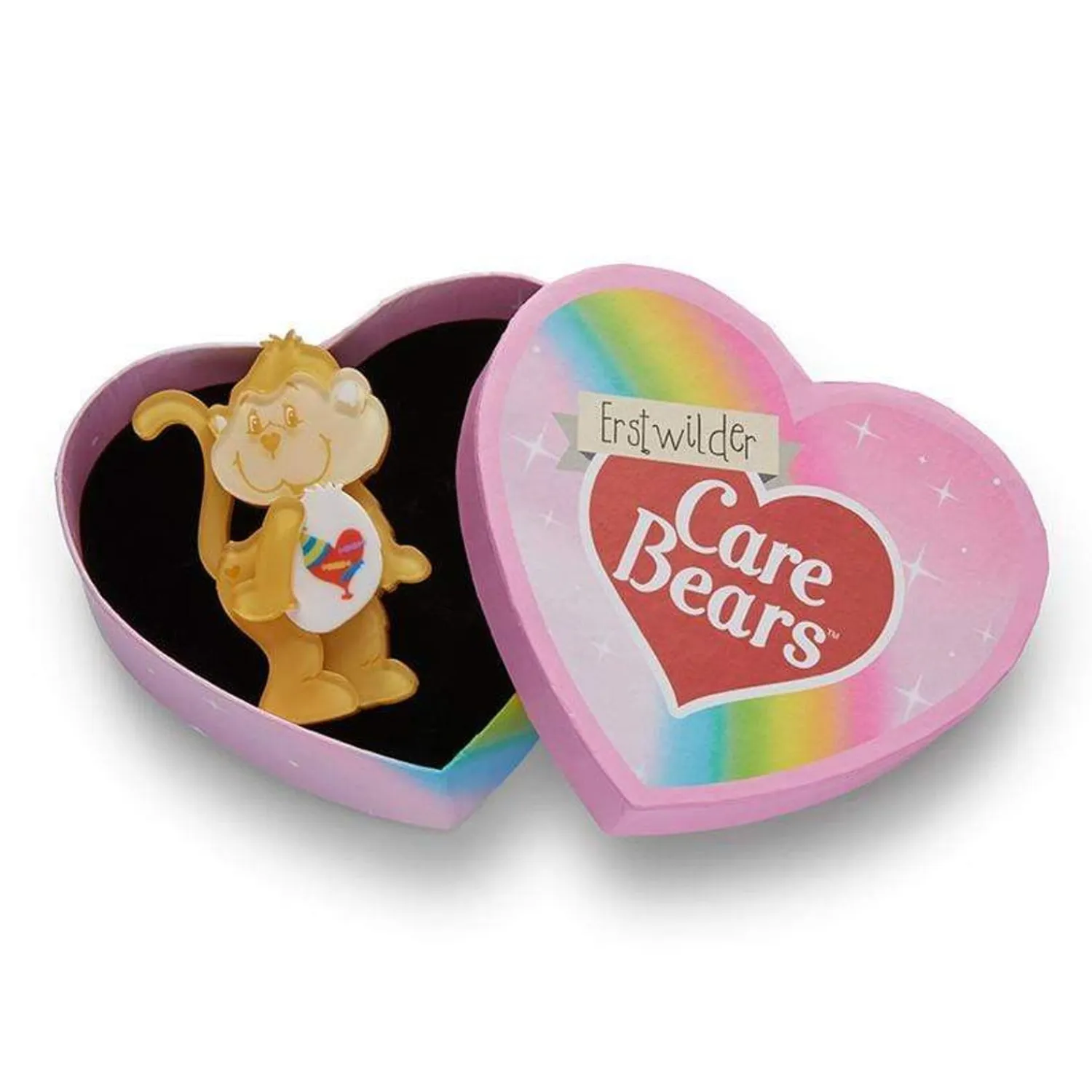 Playful Heart Monkey Brooch^Erstwilder Online
