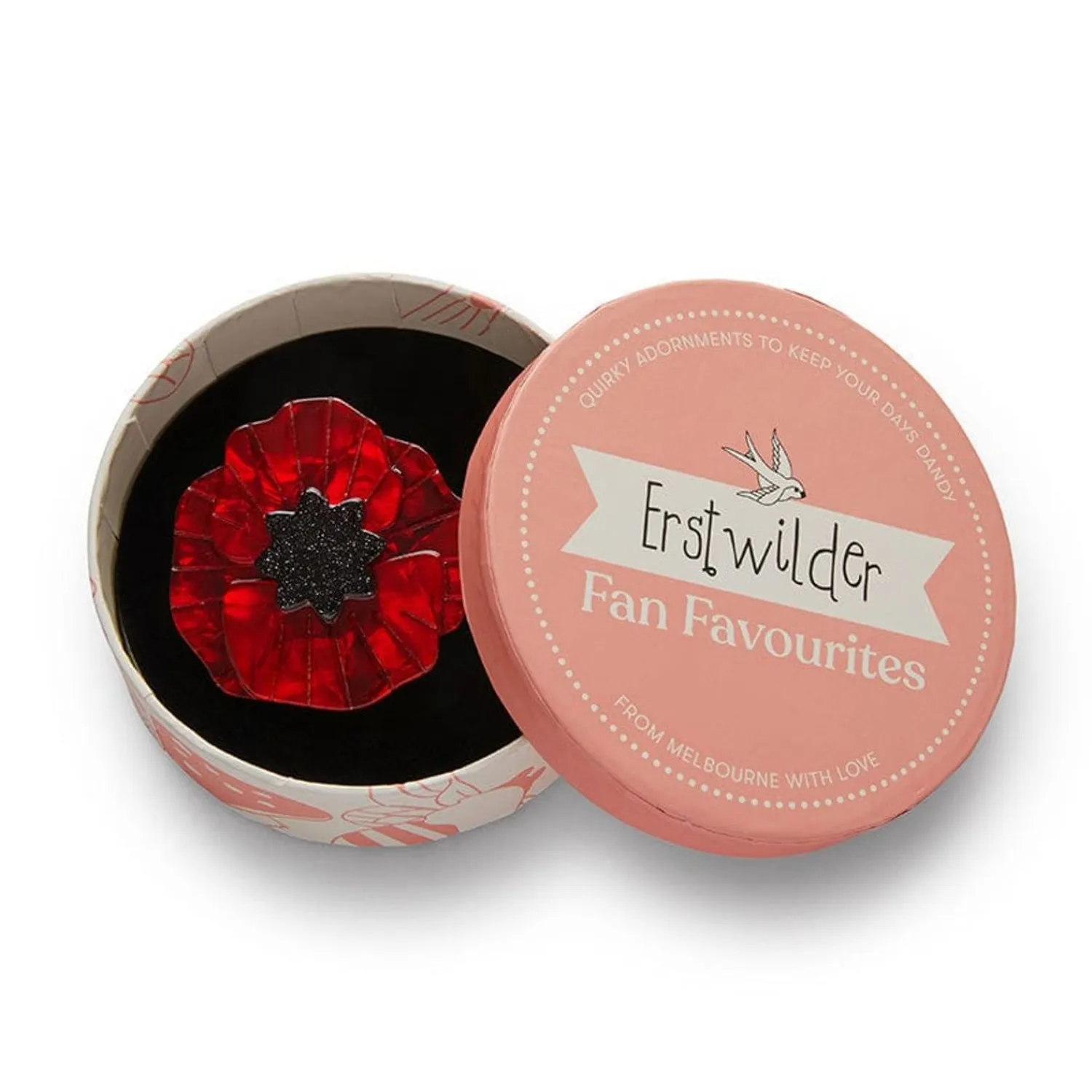 Poppy Field Brooch^Erstwilder Best