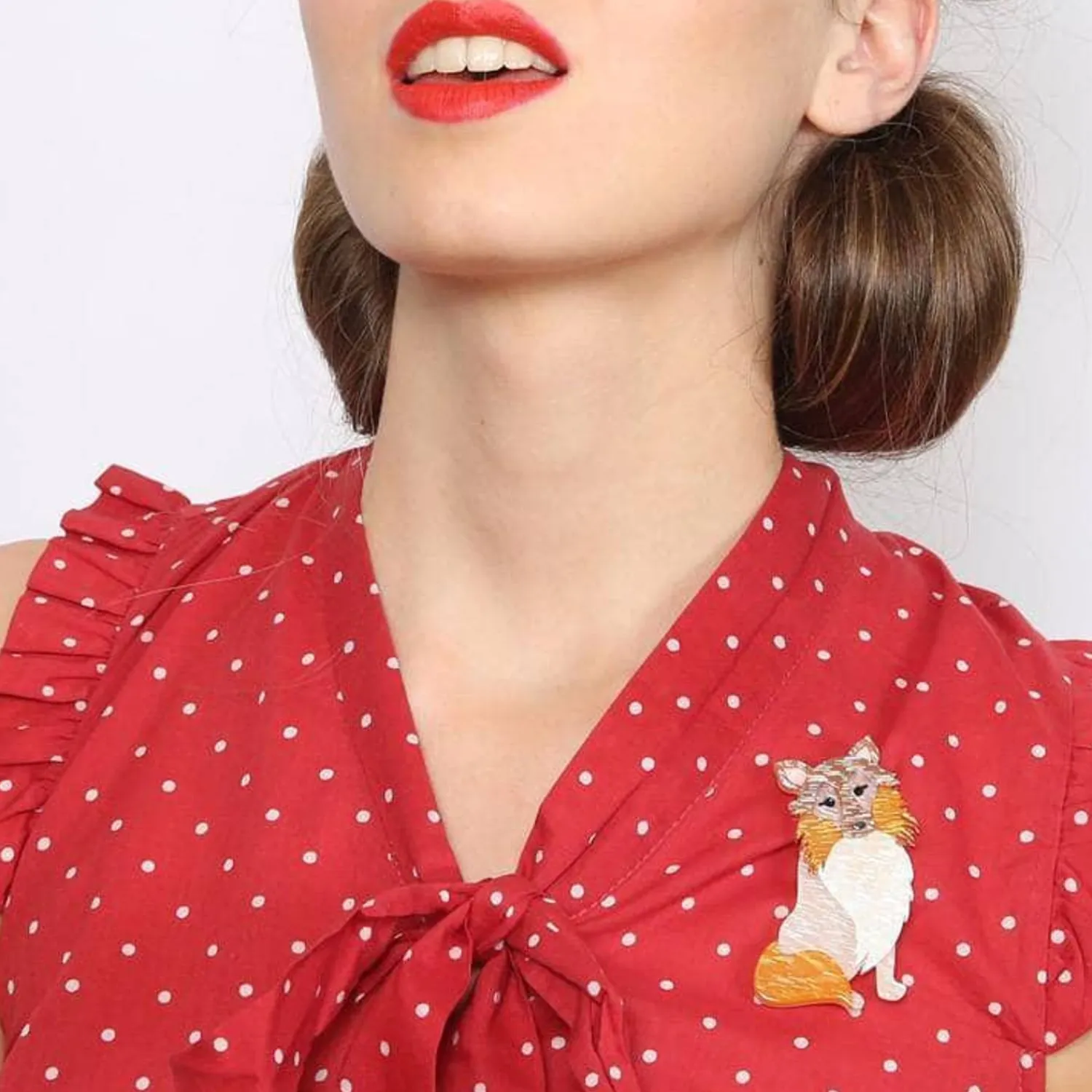Precocious Pixie Dog Brooch^Erstwilder Outlet