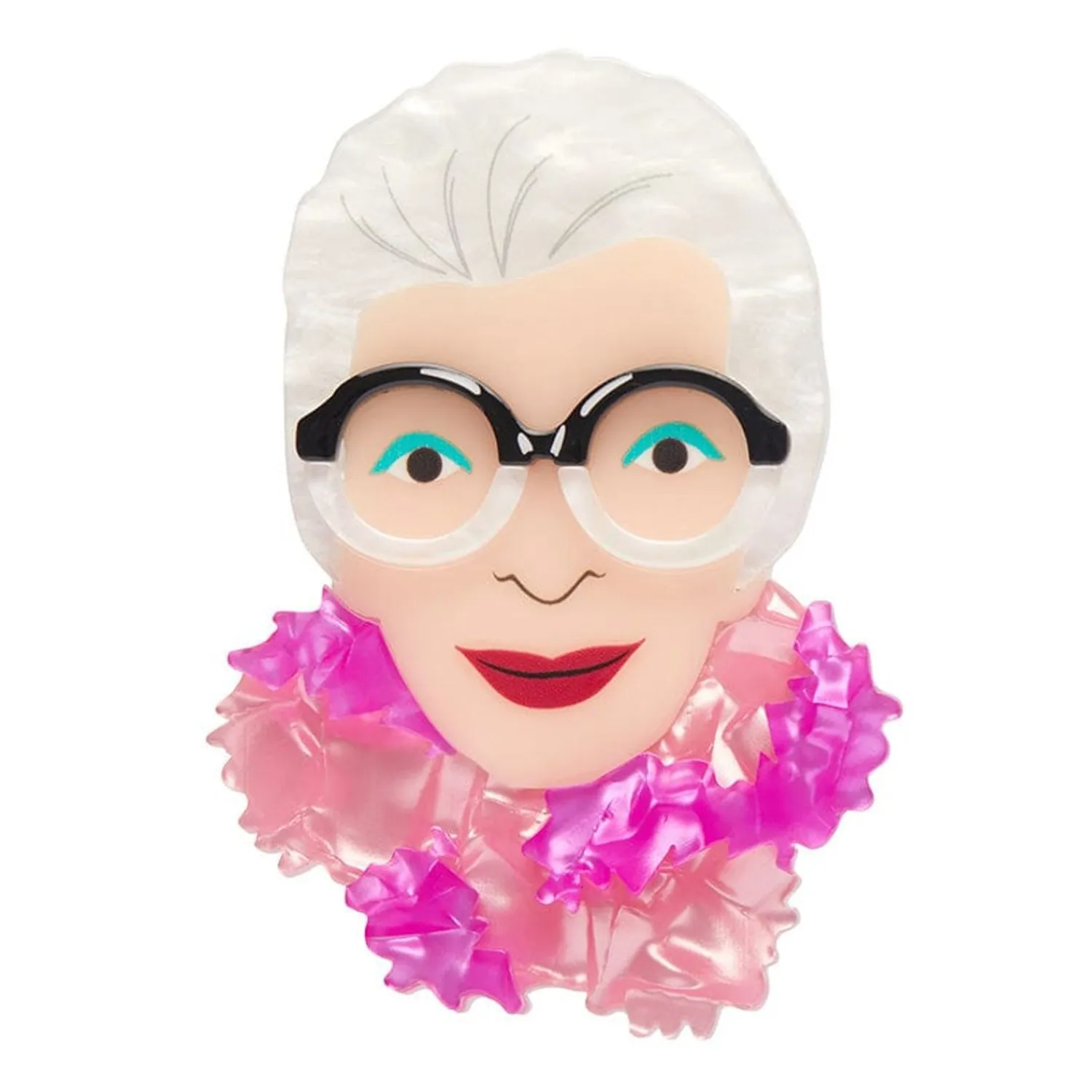Pretty In Pom Poms Iris Brooch^Erstwilder Sale