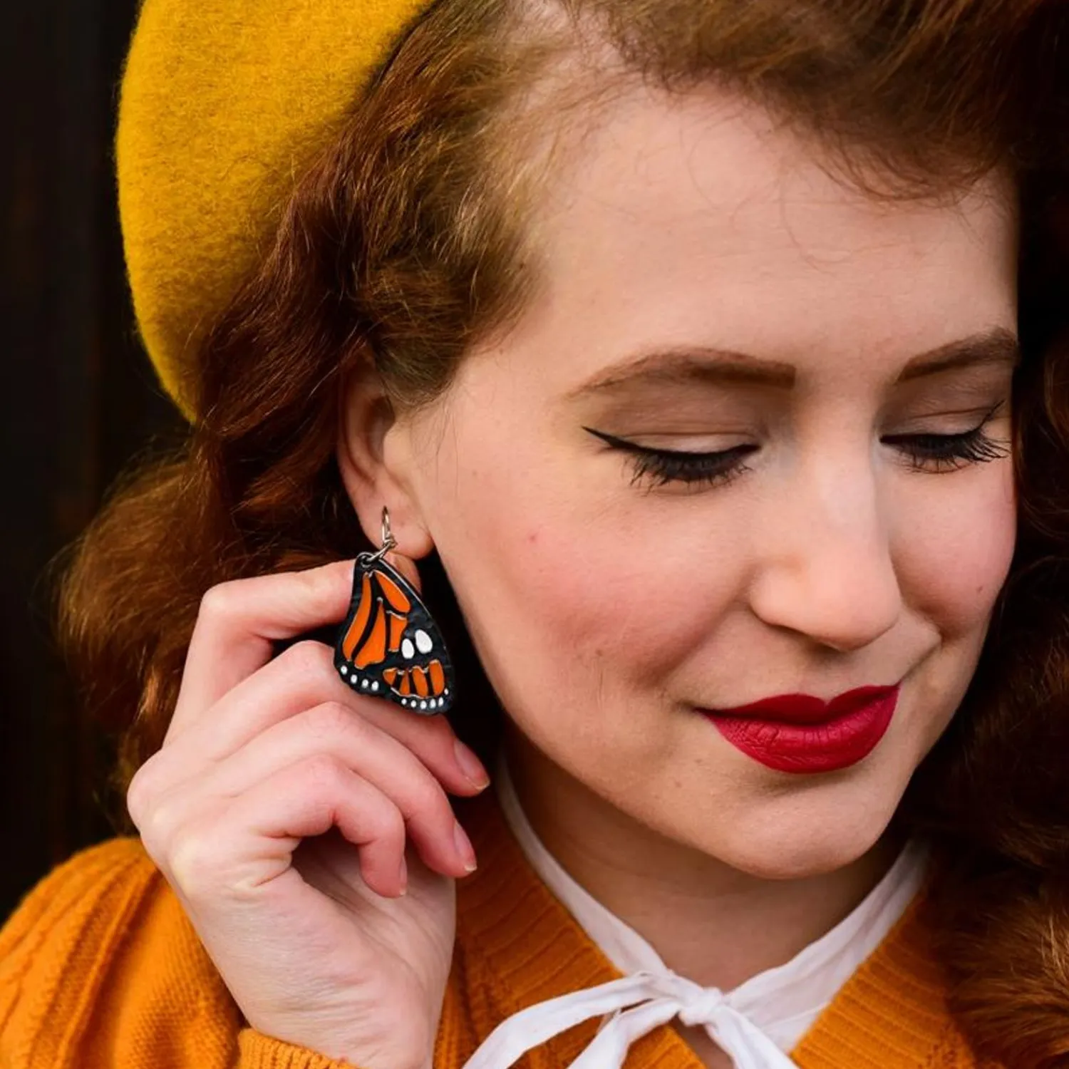 Prince Of Orange Earrings^Erstwilder Hot