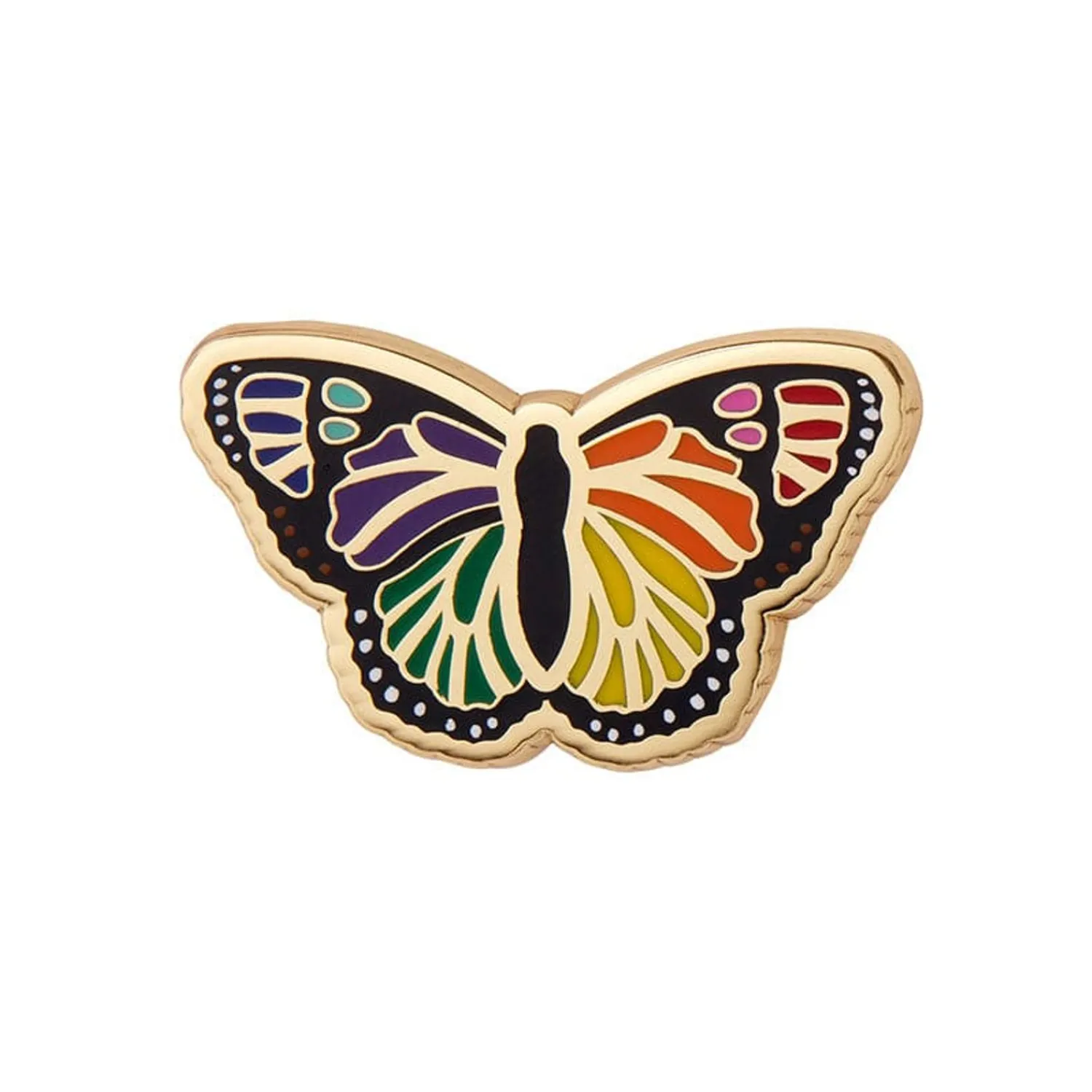 Prince Of Pride Butterfly Enamel Pin^Erstwilder Clearance