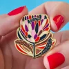 Protea In Bloom Enamel Pin^Erstwilder Best
