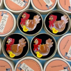 Proud Mother Hen Brooch^Erstwilder Discount