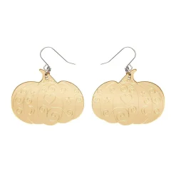 Pumpkin Magic Mirror Drop Earrings - Gold^Erstwilder Clearance
