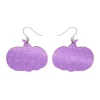 Pumpkin Magic Mirror Drop Earrings - Purple^Erstwilder Best