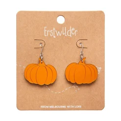 Pumpkin Mirror Drop Earrings - Orange^Erstwilder New