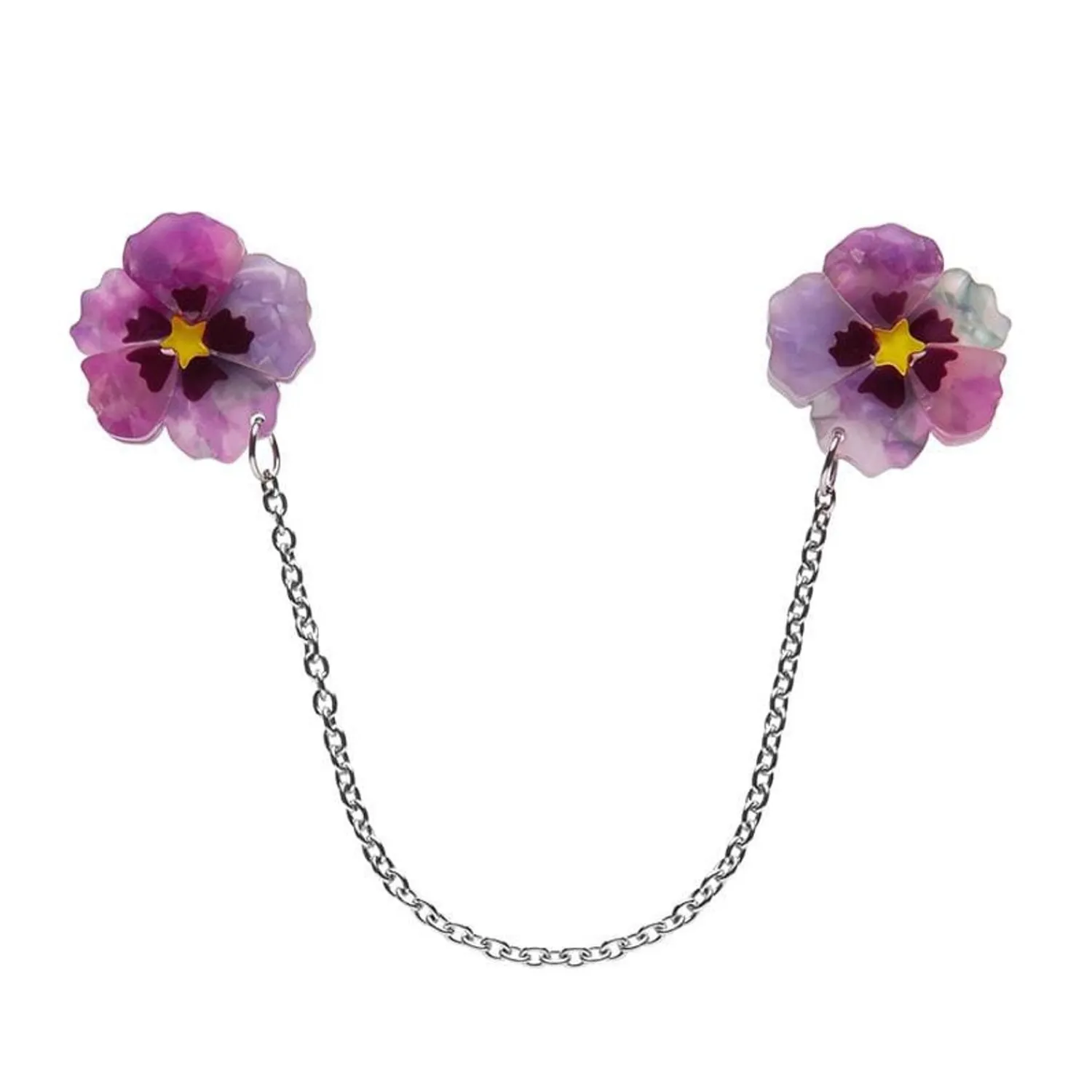 Purple Prose Cardigan Clips^Erstwilder Outlet