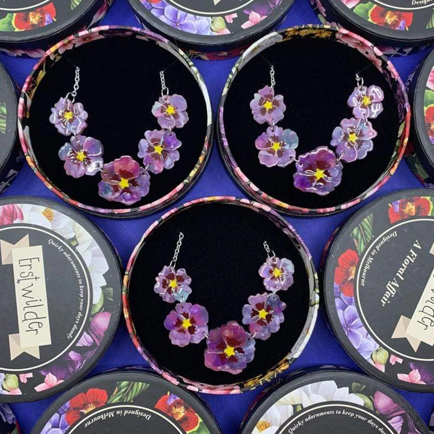Purple Prose Necklace^Erstwilder
