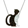 Purrfectly Content Cat Necklace^Erstwilder Discount