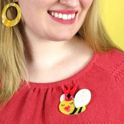 Queen Bee Brooch^Erstwilder Hot
