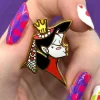 Queen Of Hearts Enamel Pin^Erstwilder Outlet