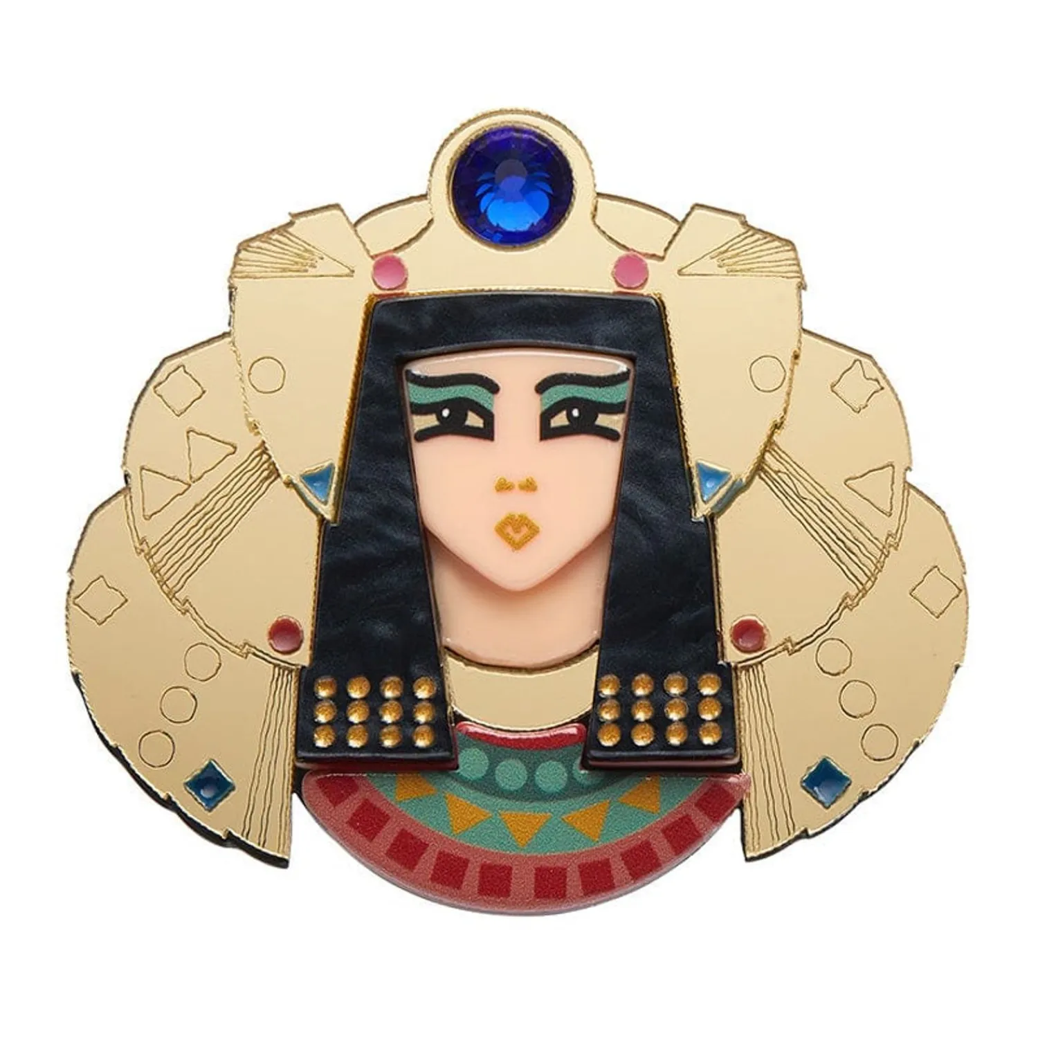 Queen Of The Nile Cleopatra Brooch^Erstwilder Outlet