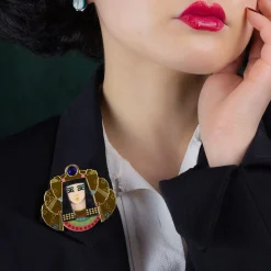 Queen Of The Nile Cleopatra Brooch^Erstwilder Outlet
