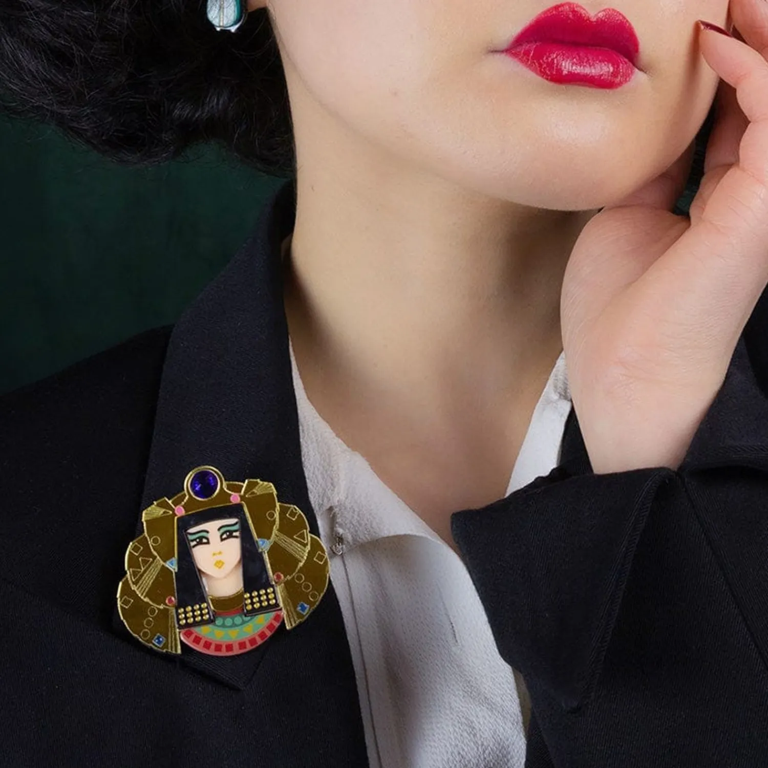 Queen Of The Nile Cleopatra Brooch^Erstwilder Outlet