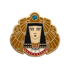Queen Of The Nile Cleopatra Enamel Pin^Erstwilder New