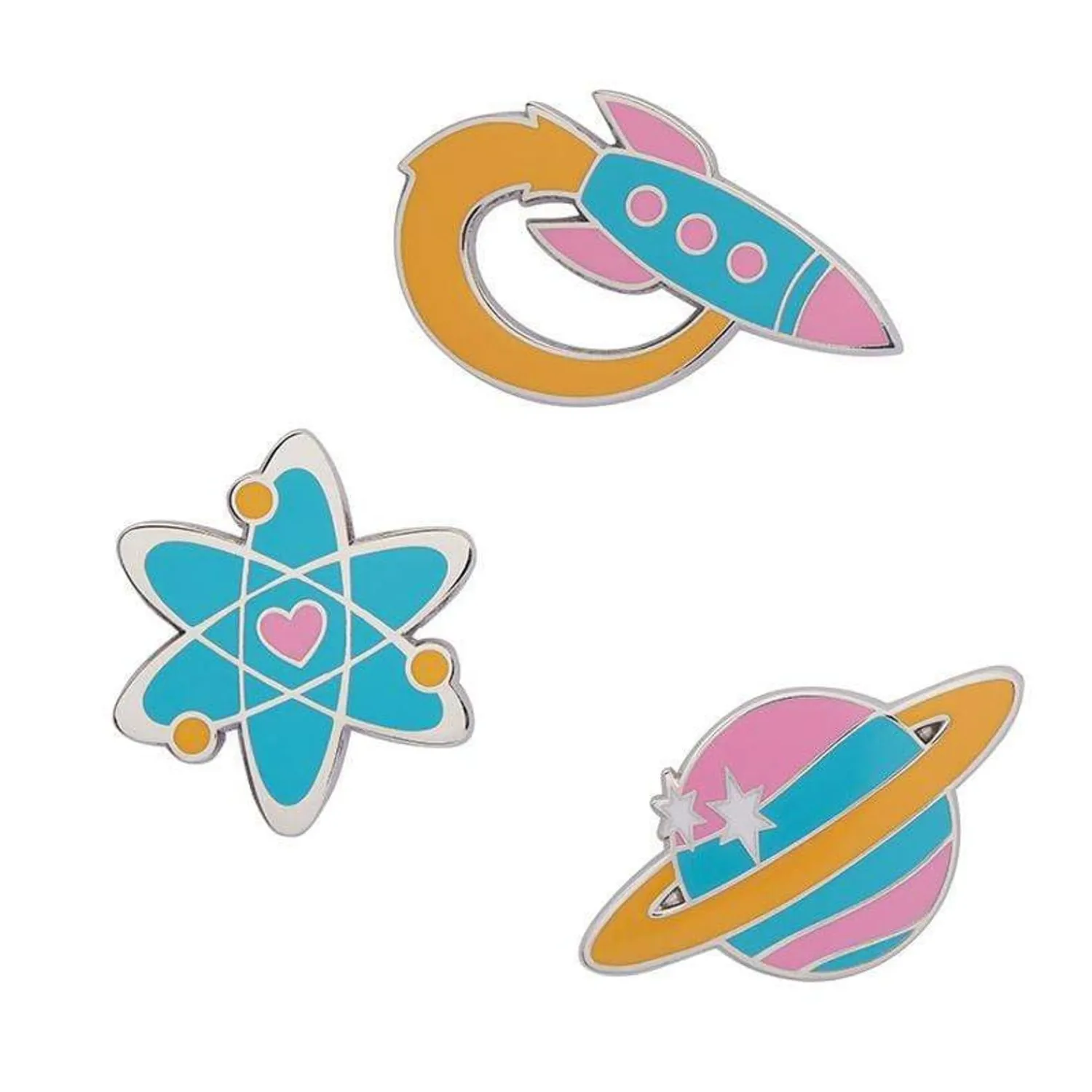 Radical Rocket Ship Enamel Pin^Erstwilder Online