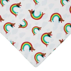 Rainbow Ruff Neck Scarf White^Erstwilder Best