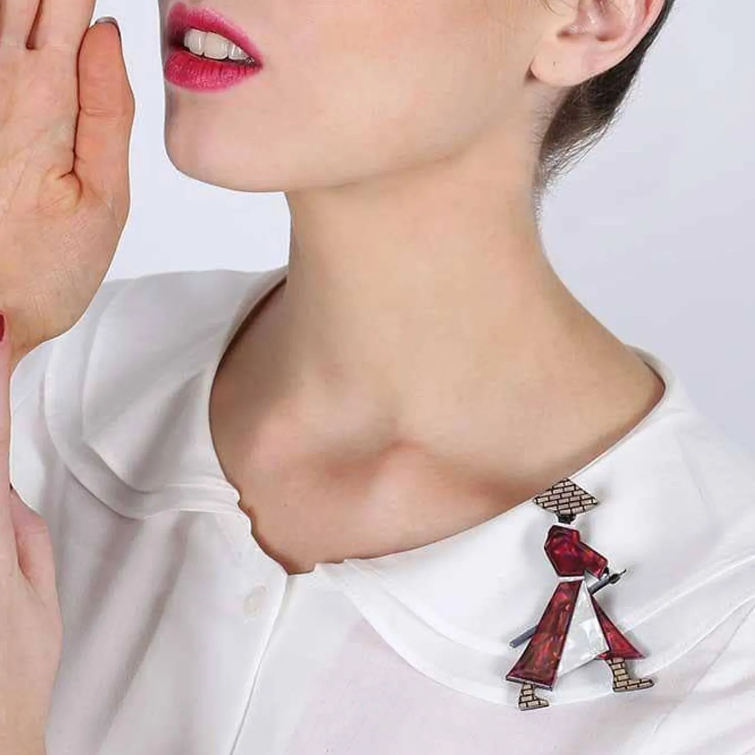 Rebellious Ronin Brooch^Erstwilder Clearance