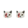 Rebel, Rebel Cat Earrings^Erstwilder Online