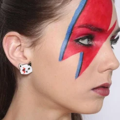 Rebel, Rebel Cat Earrings^Erstwilder Online