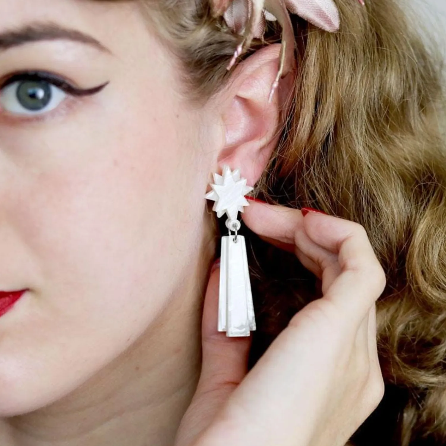 Red Carpet Earrings^Erstwilder Sale