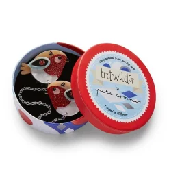 Red Robbin Cardigan Clips^Erstwilder Online