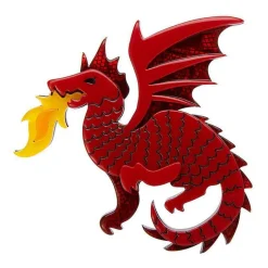 Reign Of Fire Brooch^Erstwilder Hot