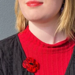 Remembrance Poppy Brooch^Erstwilder Sale